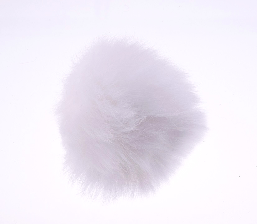 Kožešinová bambule 60mm králík 
