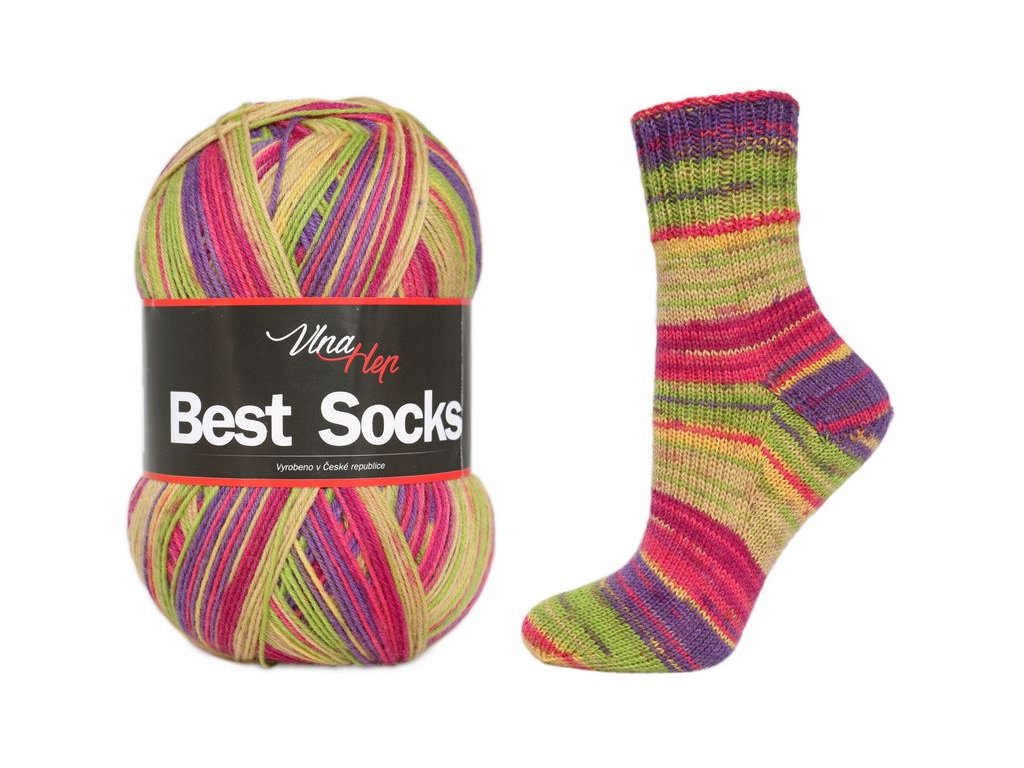 Příze Best Socks 4-Fach ponožková