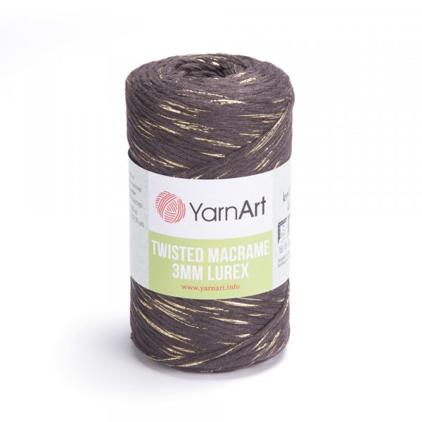 Twisted Macrame Lurex 3mm