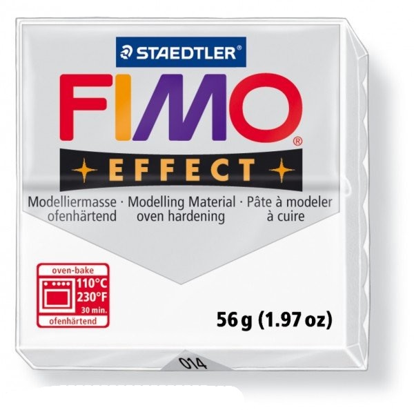 FIMO EFFECT 08 metalická perleťová / kovový vzhled/