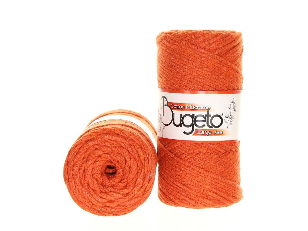 Cotton Macrame Large 3mm 503-121 cihlová 