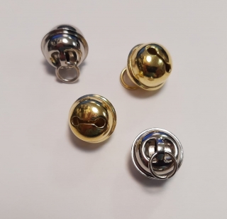 Rolnička 14mm zlatá 