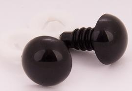 Bezpečnostní oči 24mm černé 2ks