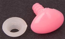 Bezpečnostní čumák 17x15mm růžový