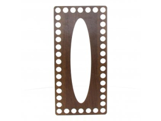 Víko na kapesníky XL 25x11,5cm walnut