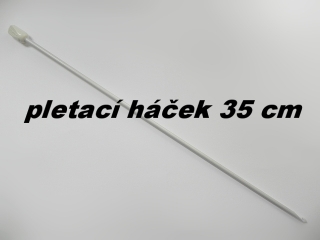 Pletací háček 4,5 - délka 35 cm