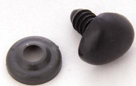 Bezpečnostní čumák 11x9mm černý