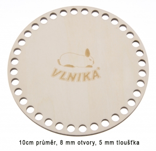 Dno 10cm kruh bříza 8mm 