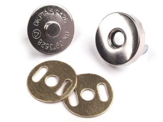 Magnetické zapínání 18mm NIKL buldok 