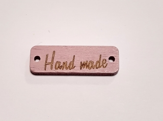 Hand Made 30x10mm starorůžová