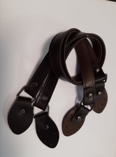 Ucha 65cm hnědé  2ks