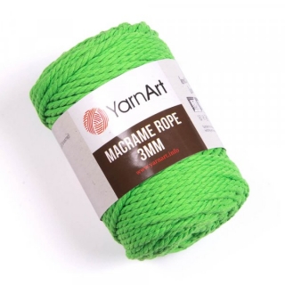 Rope 3mm 802 neon zelená 