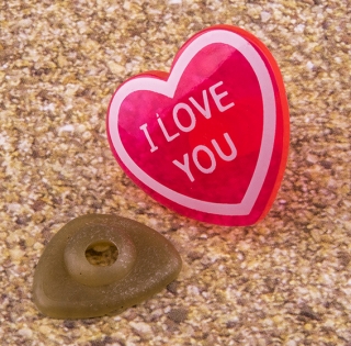 Bezpečnostní čumák 23x26 srdce I LOVE YOU