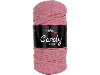 Cordy 5mm 8028 starorůžová