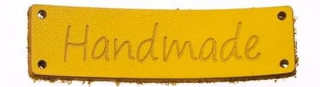 Hand Made 47x13mm žlutá- skladem 2ks