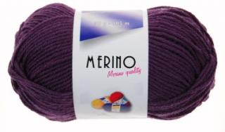Merino 14804 tmavě fialová