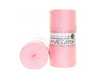 PP Macrame 2mm 15 světe růžová - skladem 1ks