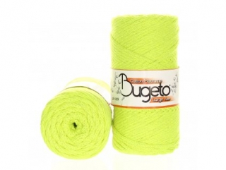 Cotton Macrame Large 3mm 223 neonově žlutá