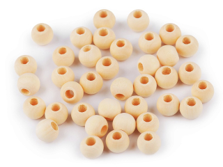Dřevěný korálek 10mm 20g 