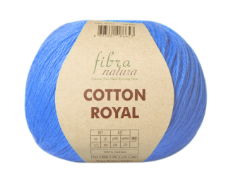 Cotton Royal 18-706 modrá 