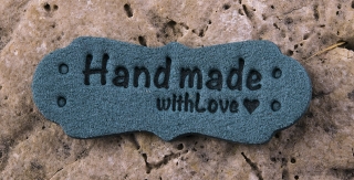 Hand Made 40x15 petrolejová 