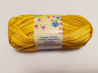 Camila Natural Multicolor 9003 hořčice + zlatá 