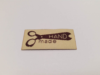 Nažehlovačka Hand made Nůžky - skladem 1ks