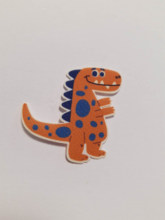 Nažehlovačka Dinosaurus oranžový  - skladem 2ks