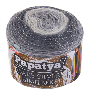 Papatya Cake Silver 301
