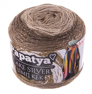 Papatya Cake Silver 302
