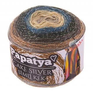 Papatya Cake Silver 309