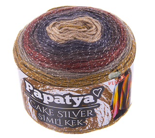 Papatya Cake Silver 314