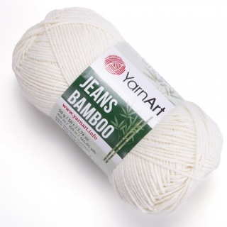 Jeans Bamboo 102 krémová nejsvětlejší 