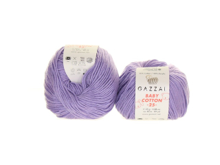 Gazal Baby Cotton 25 3420 světle fialková 