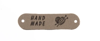 Hand Made 45x11mm ♥ béžová 