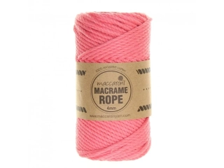Rope 4mm 402 lososová 