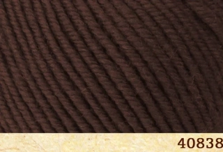 Příze Sensational 40838 tmavě hnědá 