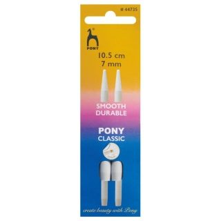 Vyměnitelné jehlice 7mm Pony 