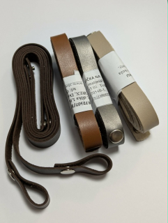 Popruhy 76cm x 1,6cm hnědé - skladem 1 pár