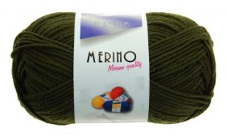 Merino 14745 tmavě zelená