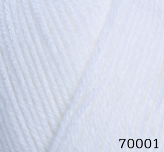 Příze Everyday 70001 bílá