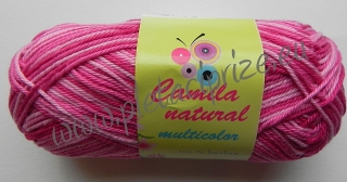 Camila Natural Multicolor 9009 cyklámen+růžová
