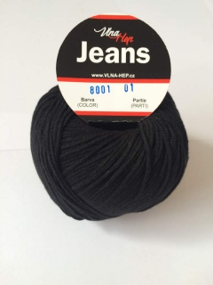 Jeans 8001 černá