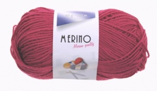 Merino 14811 sytá tmavá růžová 