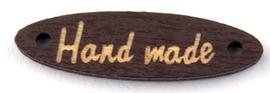 Hand Made 28x8mm hnědá 