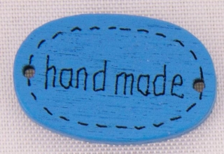 Hand Made 19x12mm modrá