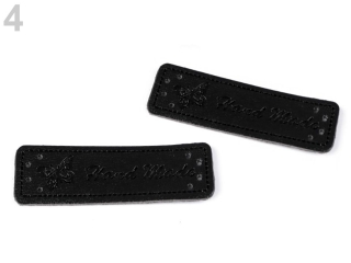 Hand Made 50x15mm EKO KŮŽE černá