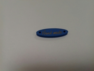 Hand Made 28x8mm modrá