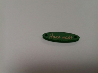 Hand Made 28x8mm zelená 