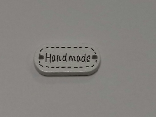 Hand Made 23x11mm bílá